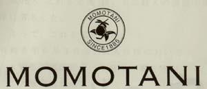 MOMOTANI (and logo) trademark logo
