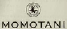 MOMOTANI (and logo) trademark logo