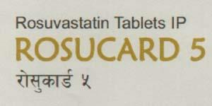 ROSUCARD 5 (and logo) trademark logo