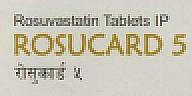 ROSUCARD 5 (and logo) trademark logo