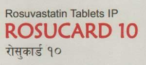 ROSUCARD 10 (and logo) trademark logo