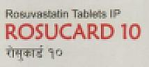 ROSUCARD 10 (and logo) trademark logo