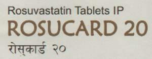 ROSUCARD 20 (and logo) trademark logo