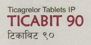 TICABIT 90 (and logo) trademark logo