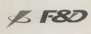 F & D (and logo) trademark logo