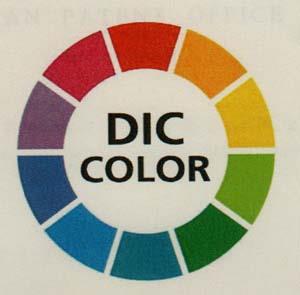 DIC COLOR (and logo) trademark logo