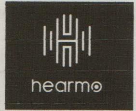 hearmo (and logo) trademark logo