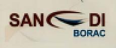 SANDI BORAC (and logo) trademark logo