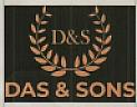 D & S DAS & SONS (and logo) trademark logo