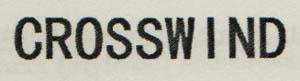CROSSW I ND (and logo) trademark logo