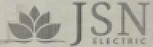 JSN ELECTRIC (and logo) trademark logo