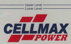 CELLMAX POWER (and logo) trademark logo