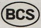 BCS (and logo) trademark logo