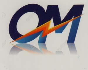 OM (and logo) trademark logo