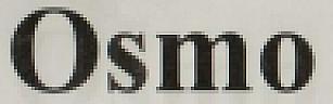 OSMO (and logo) trademark logo