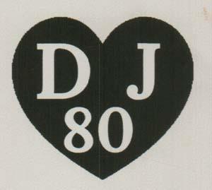 D J 80 (and logo) trademark logo