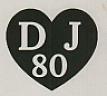 D J 80 (and logo) trademark logo
