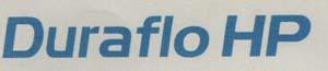 DURAFLO HP (and logo) trademark logo