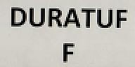 DURA TUFF (and logo) trademark logo