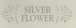 SILVER FLOWER (and logo) trademark logo