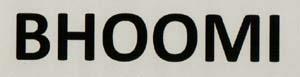 BHOOMI (and logo) trademark logo