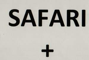 SAFARI+ (and logo) trademark logo