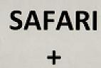 SAFARI+ (and logo) trademark logo