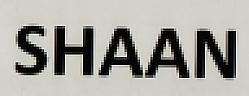 SHAAN (and logo) trademark logo