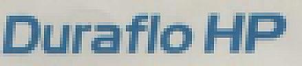DURAFLO HP (and logo) trademark logo