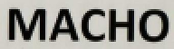 MACHO (and logo) trademark logo