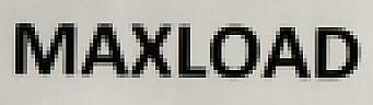 MAXLOAD (and logo) trademark logo