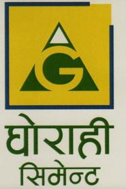 GHORAHI CEMENT (and logo) trademark logo