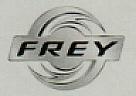 FREY (and logo) trademark logo