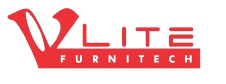 V LITE FURNITECH (and logo) trademark logo