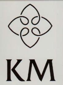 KM (and logo) trademark logo
