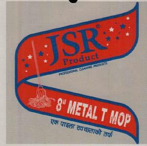 JSR PRODUCT 8" METAL T MOP (and logo) trademark logo