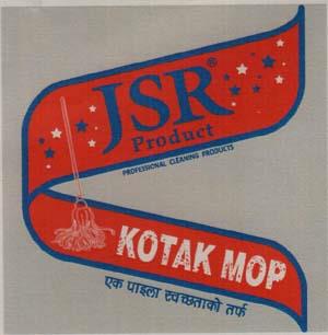 JSR PRODUCT KOTAK MOP (and logo) trademark logo