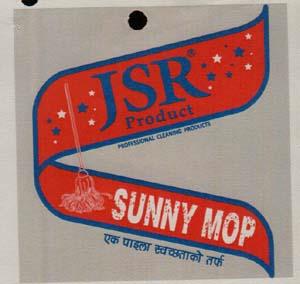 JSR PRODUCT SUNNY MOP (and logo) trademark logo