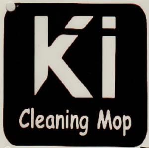 KI CLEANING MOP (and logo) trademark logo