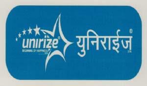 UNIRIZE (and logo) trademark logo
