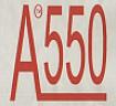 A550 (and logo) trademark logo