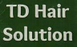 TD HAIR SOLUTION (and logo) trademark logo