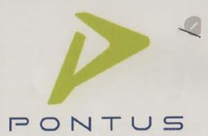 PONTUS (and logo) trademark logo