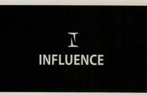 INFLUENCE (and logo) trademark logo