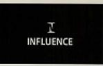 INFLUENCE (and logo) trademark logo