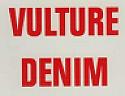 VULTURE DENIM (and logo) trademark logo