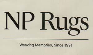 NP RUGS (and logo) trademark logo
