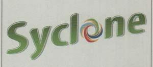 SYCLONE (and logo) trademark logo