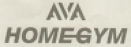 AVA HOMEGYM (and logo) trademark logo