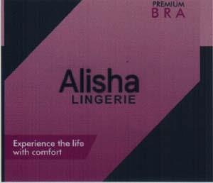 ALISHA LINGERIE (and logo) trademark logo